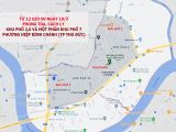 Từ 12 giờ 00,NGÀY 19/7  phường Hiệp Bình Chánh sẽ phong toả, cách ly toàn bộ khu phố 2, khu phố 6 và một phần khu phố 7