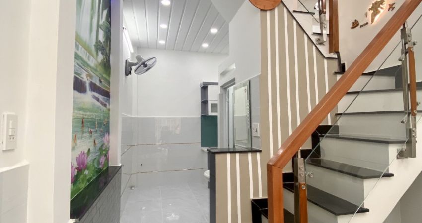 BÁN NHÀ ĐƯỜNG  PHẠM VĂN CHIÊU P14 GÒ VẤP 1 TRỆT 1 LẦU , 3,25X8 , 2,8TY