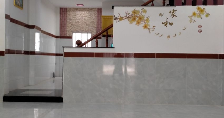 Nhà Mặt tiền Thạnh Lộc 29, quận 12 DT: 4,6x13,5m, SHR, 1lầu, 2PN, 2WC
